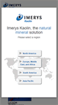 Mobile Screenshot of imerys-kaolin.com